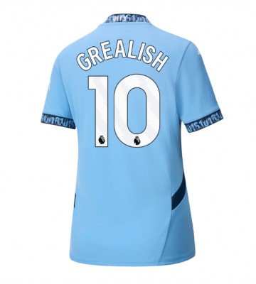 Manchester City Jack Grealish #10 Hemmatröja Kvinnor 2024-25 Kortärmad